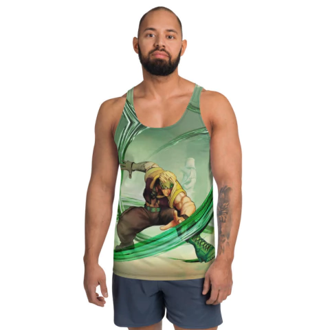 STREET FIGHTER 5 - Charlie Nash - Regata Dry Fit de Games - comprar online