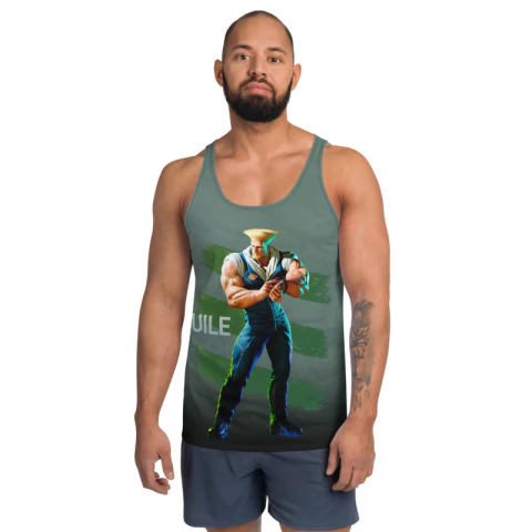 STREET FIGHTER 6 - Guile - Regata Dry Fit de Games