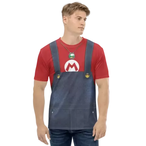 MARIO - Encanador - Camiseta Uniforme Dry Fit de Games - comprar online