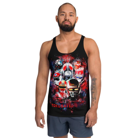 TOKUSATSU - Heróis da Rede Manchete - Regata Dry Fit de Tokusatsu - comprar online