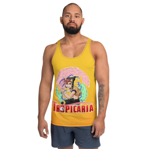 TROPICARIA - Gira Peixes - Regata Dry Fit Mangás Brazukas - comprar online