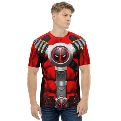 MARVEL - Deadpool Bullet - Camiseta Uniforme de Super-Heróis - comprar online