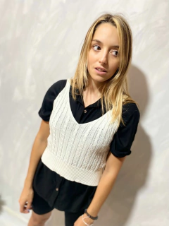 Sweater Sara - Trenzado - tienda online