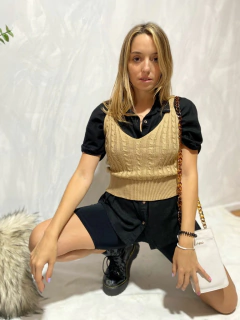 Sweater Sara - Trenzado - SKM LEYENDA