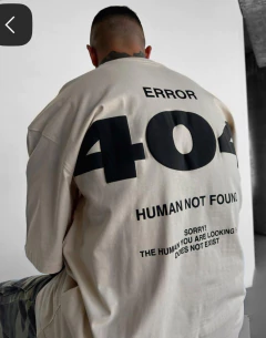 Remera ERROR Linea Over - comprar online