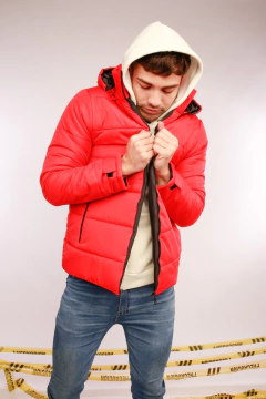CAMPERA INFLABLE-Roja