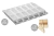 GEL11 SHOCK - SET 2 SILICONE MOULD STECCOFLEX - comprar online