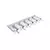 GEL18 CLASSIC WAVE - SET 2 SILICONE MOULDS STECCOFLEX - Baires Cocina Store