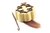 MOLDE MOONCAKE LOTUS 12 PIEZAS SILIKOMART - comprar online