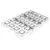 KIT CUBO 01 - CH029 21X21 H21 MM + SILICONE MOULD 13X13 - SILIKOMART - tienda online