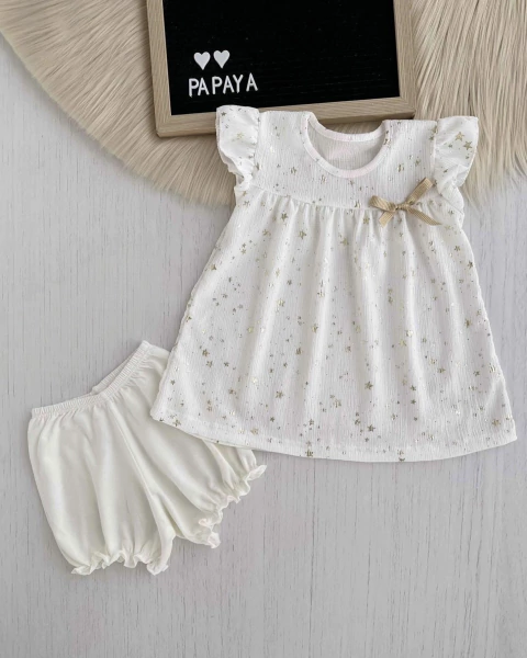 CONJUNTO ESTRELLAS BLANCO S/V - comprar online