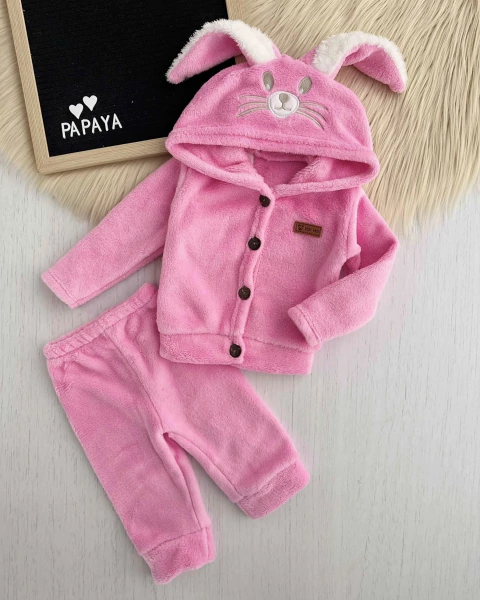 CONJUNTO CONEJA ROSA FUERTE - comprar online