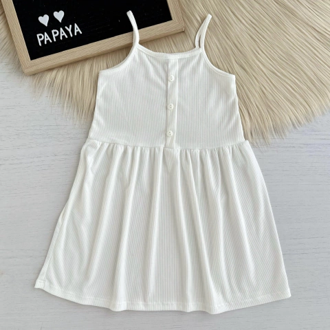 VESTIDO MORLEY BLANCO