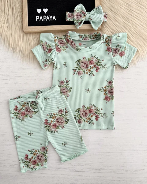TRÍO VINTAGE AQUA