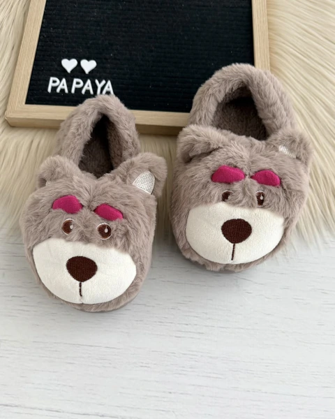 PANTUFLAS OSO VISÓN
