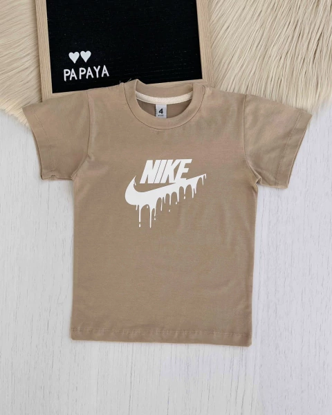 REMERA DEPORTIVA BEIGE - comprar online