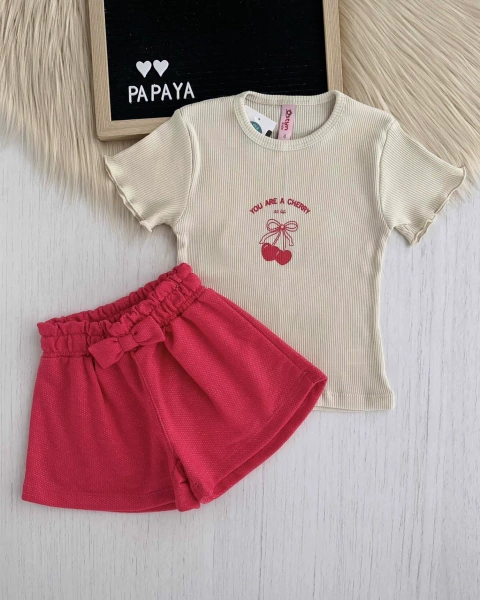 SHORT PRINCESS CORAL - comprar online