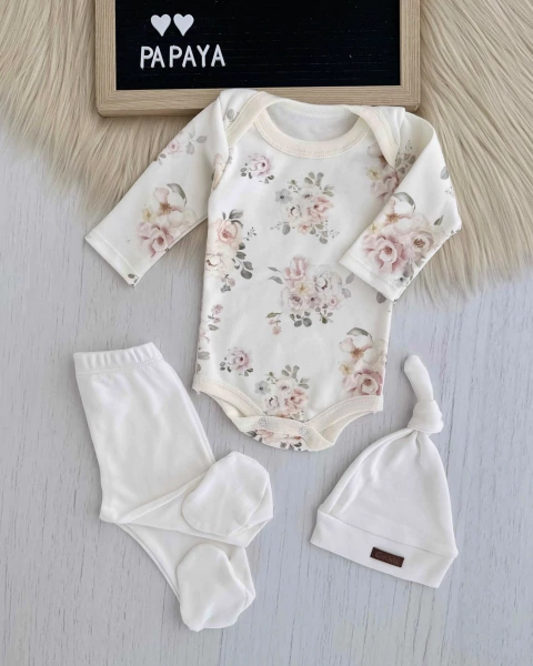 AJUAR BODY FLOR CRUDO - comprar online