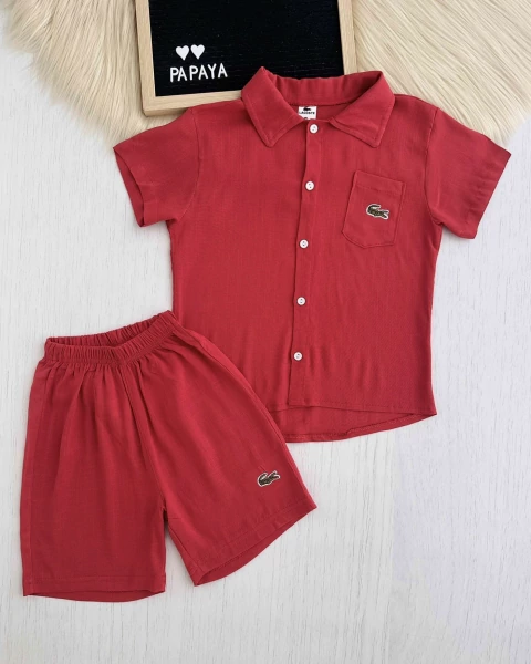 CONJUNTO RENZO ROJO - comprar online