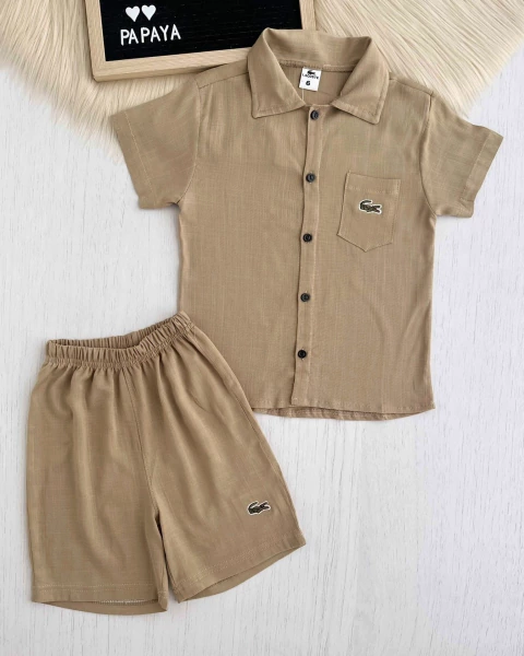 CONJUNTO RENZO BEIGE - comprar online