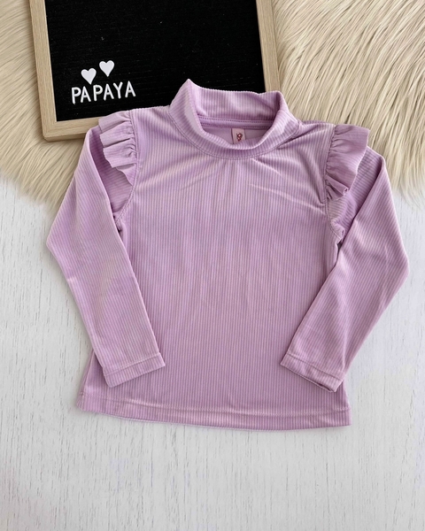 POLERA ABRIL LILA - comprar online