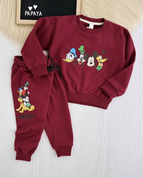 CONJUNTO DISNEY BORDÓ - comprar online