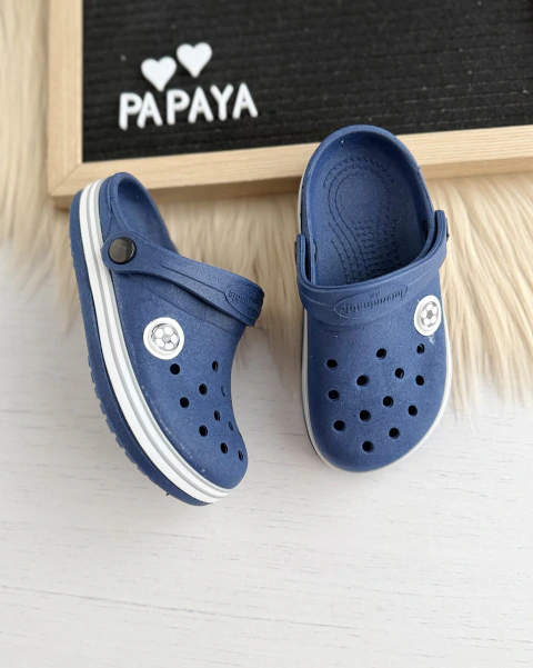 CROCS PELOTA AZUL