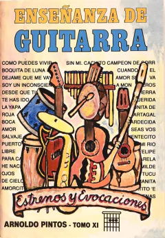 COLECCIÓN DE ENSEÑANZA DE GUITARRA. TOMOS 1 AL 13. ARNOLDO PINTOS - tienda online
