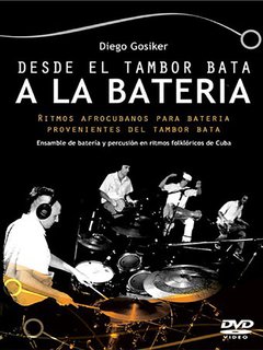 DESDE EL TAMBOR BATA A LA BATERÍA. DIEGO GOSIKER . DVD.