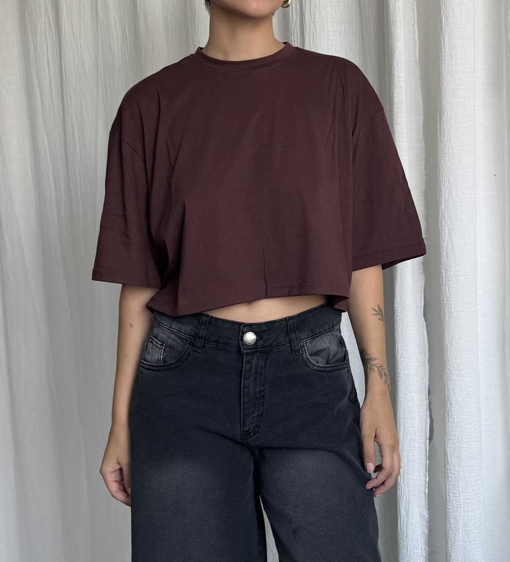 Remera Crop Oversize thumbnail 3