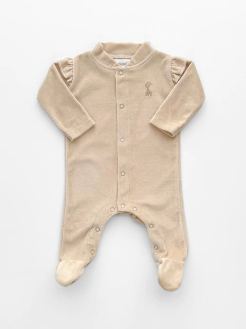 ENTERITO PLUSH VOLADOS CAMEL - ART. 3357 - comprar online