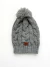 GORRO TRENZAS GRIS - ART. 9035
