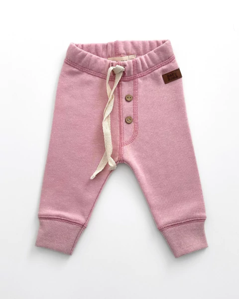 JOGGER RUSTICO - ROSA MELANGE - ART. 3152