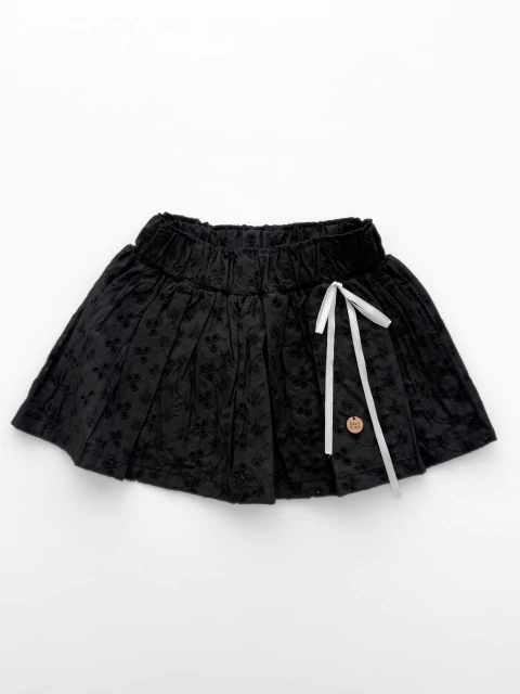 POLLERA BRODERI NEGRA - ART. 2653 - comprar online