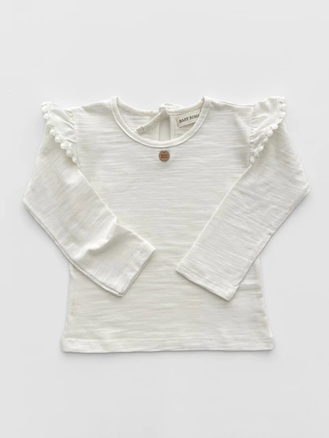 REMERA ML VOLADOS MANTECA - ART. 2391 - comprar online