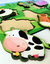 Encastre - ANIMALES DE LA GRANJA