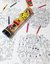 MANDALAS INFANTILES PARA PINTAR NARANJA + CRAYONES FLÚO