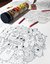 MANDALAS INFANTILES PARA PINTAR NARANJA + CRAYONES FLÚO en internet