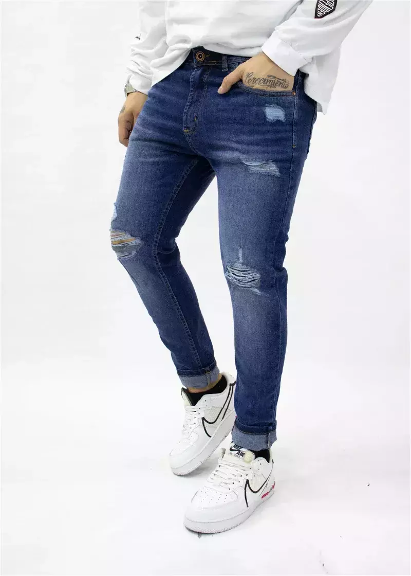 JEAN OFERTA | SKINY BLUE ROTURAS