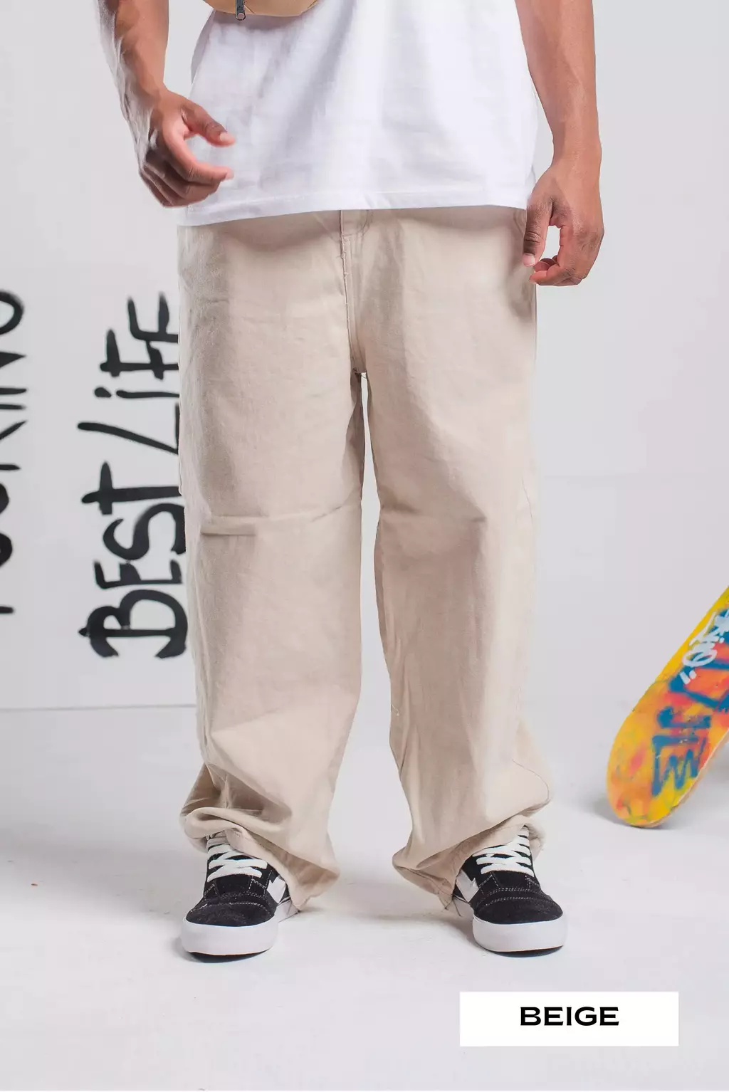 Jean Gabardina Baggy