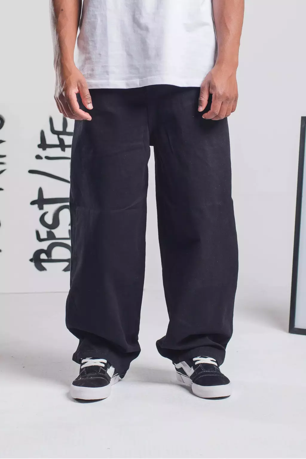 Jean Gabardina Baggy