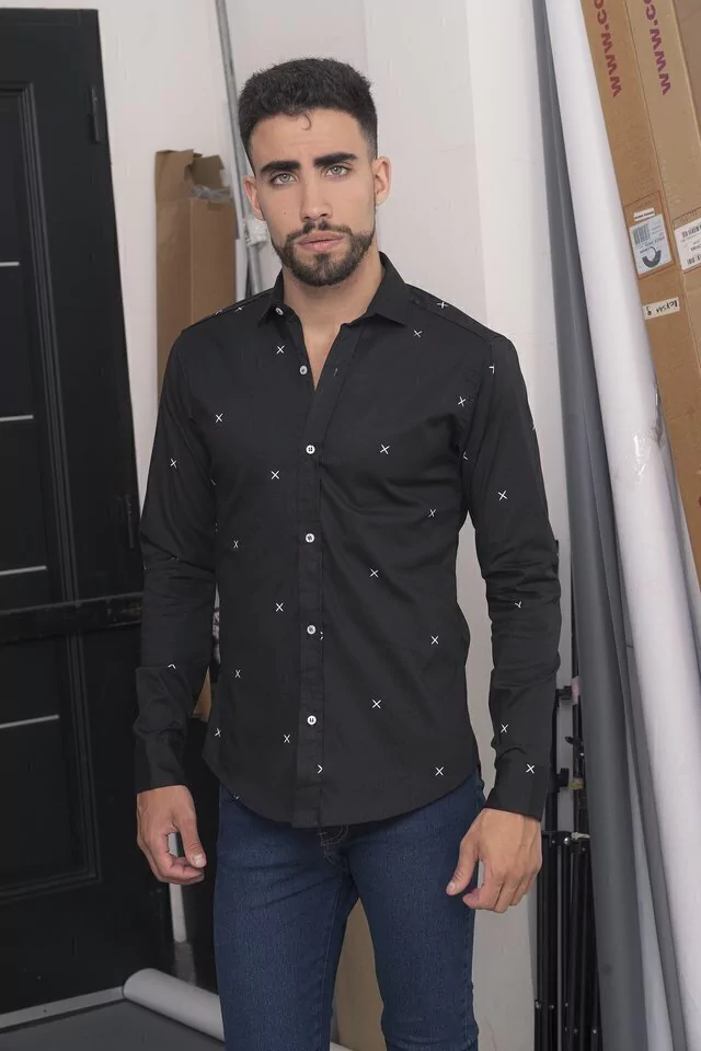 Camisa Star - (NEGRO)