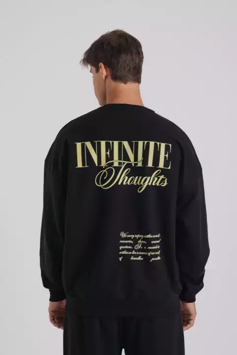 Buzo Oversize Cuello Redondo Infinite