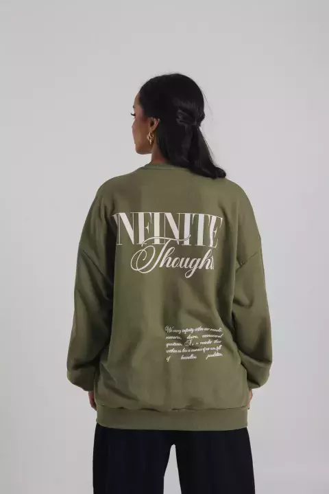 Buzo Oversize Cuello Redondo Infinite