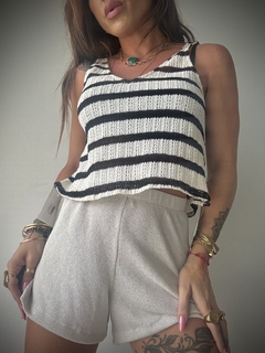 MUSCULOSA TEJIDA NAUNET - comprar online