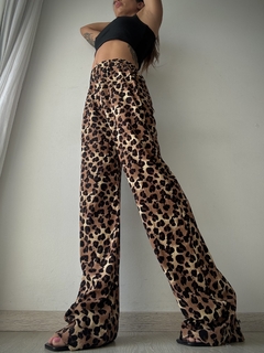 PALLAZO PRINT LINO CHEETAH - comprar online
