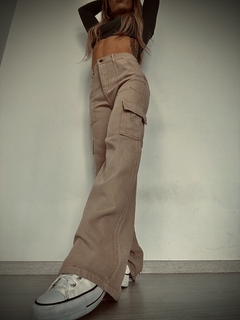 WIDE MIA CARGO CAMEL - tienda online