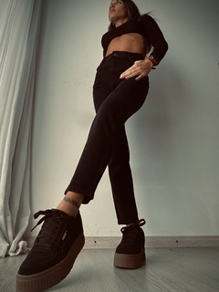 JEAN MOM MIA BLACK