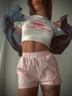 SHORT POPLINN - comprar online