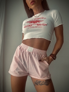 SHORT POPLINN